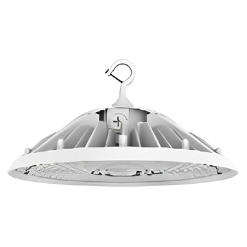 UFO High Bay LED With Reflector, 240W/200W/180W, White, Selectable Wattage & CCT, 36000 Lumens